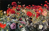 John Singer Sargent - Sargent  Poppies painting